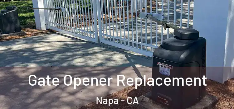  Gate Opener Replacement Napa - CA