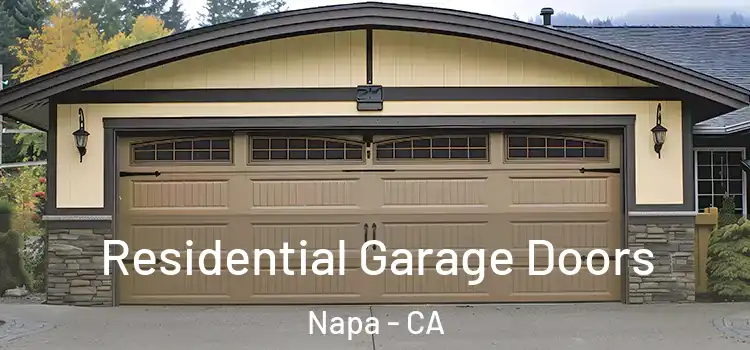  Residential Garage Doors Napa - CA