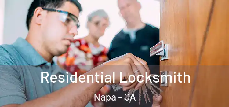 Residential Locksmith Napa - CA